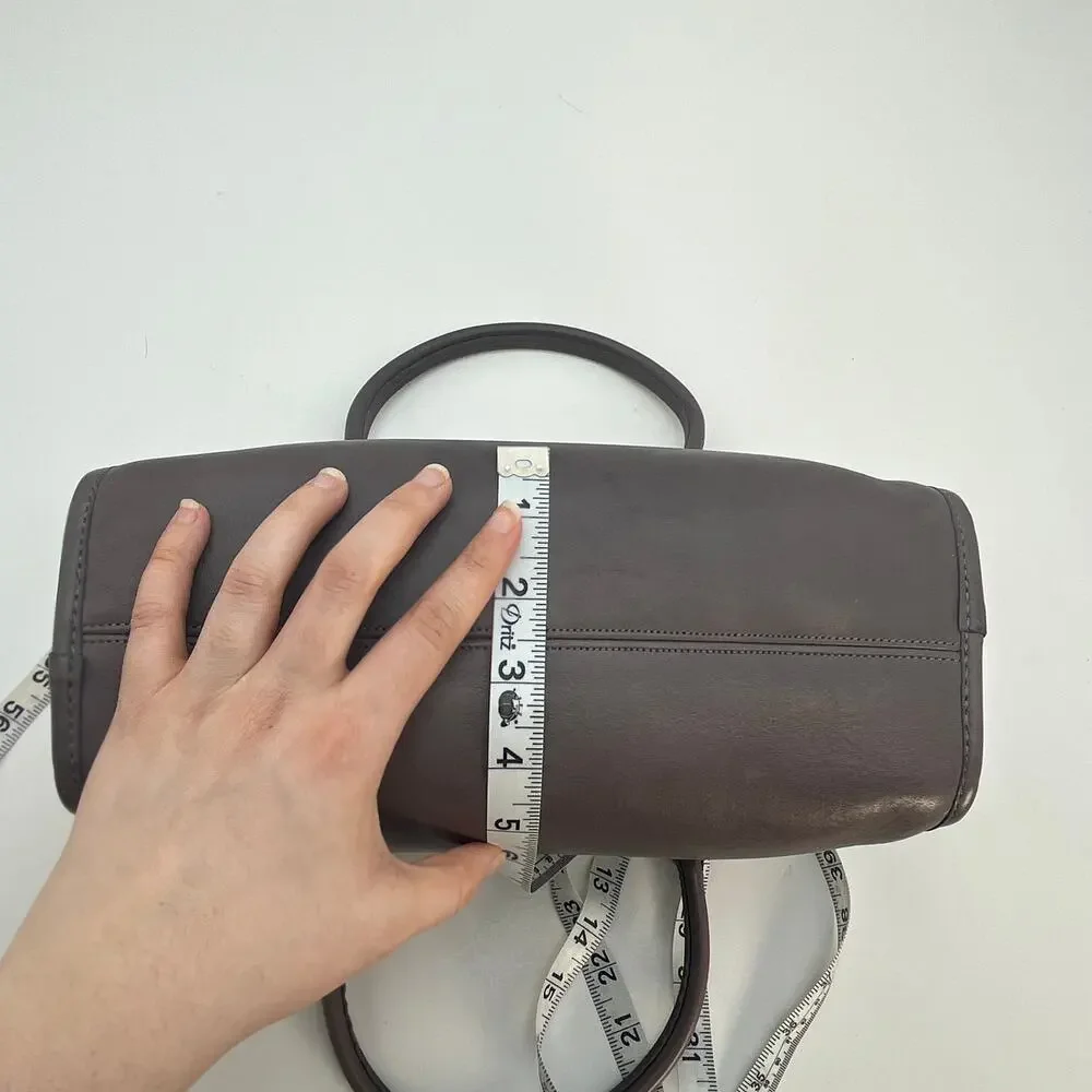 Vintage Coach NYC Madison Satchel 9725 Gray 1980s